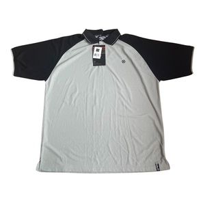 South Pole Men’s Golf Shirt Size XL Gray And Black